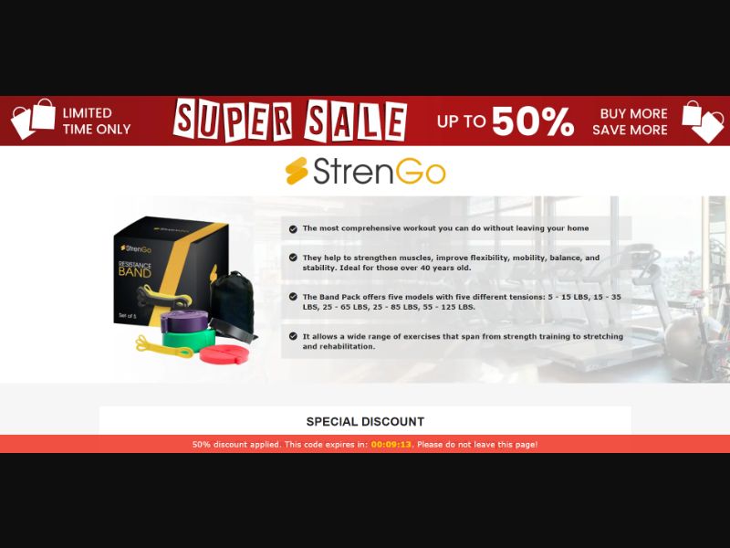 [WEB+MOB] Qinux StrenGo – Resistance Band /International (112 GEOs) CPS *FB/TT/Google/Taboola Pixel* [Approval Required]