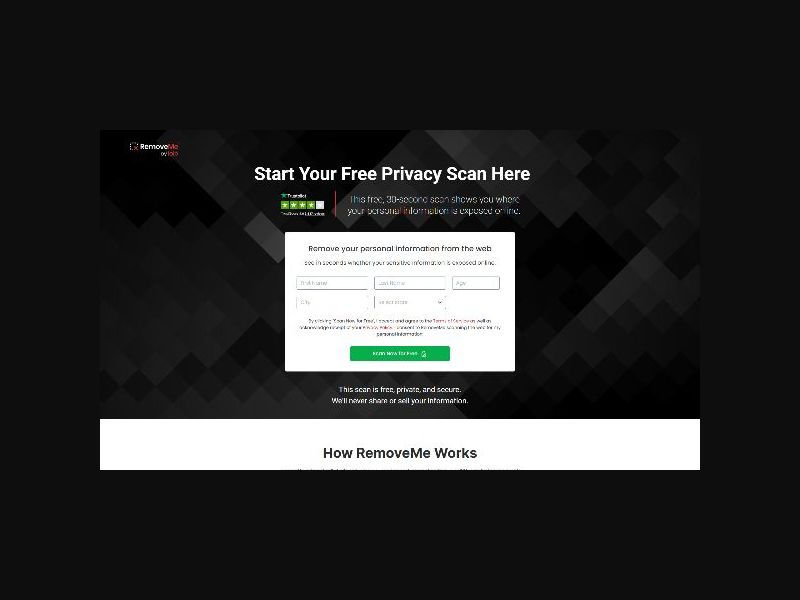 RemoveMe - Databroker Removal Tool - CPS (WW)