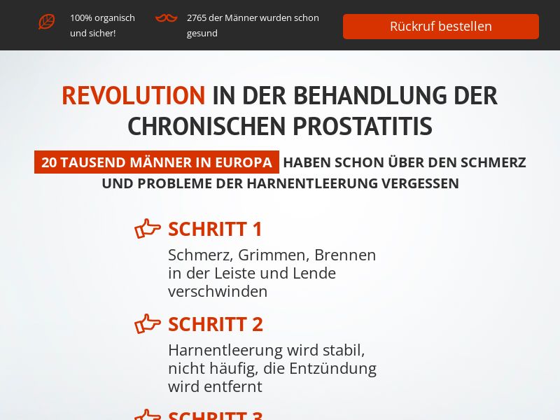 ProstaOne EU - prostatitis