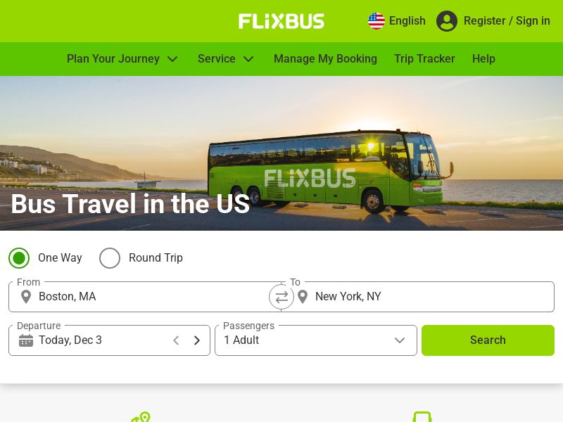 Flixbus.com Travel CPS - India