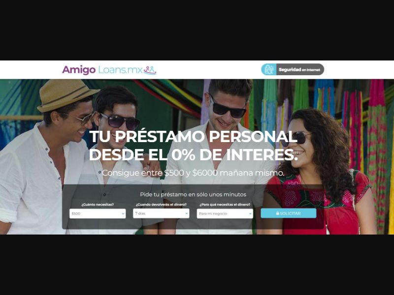 [WEB+MOB] AmigoLoans® /MX CPL [Approval Required]