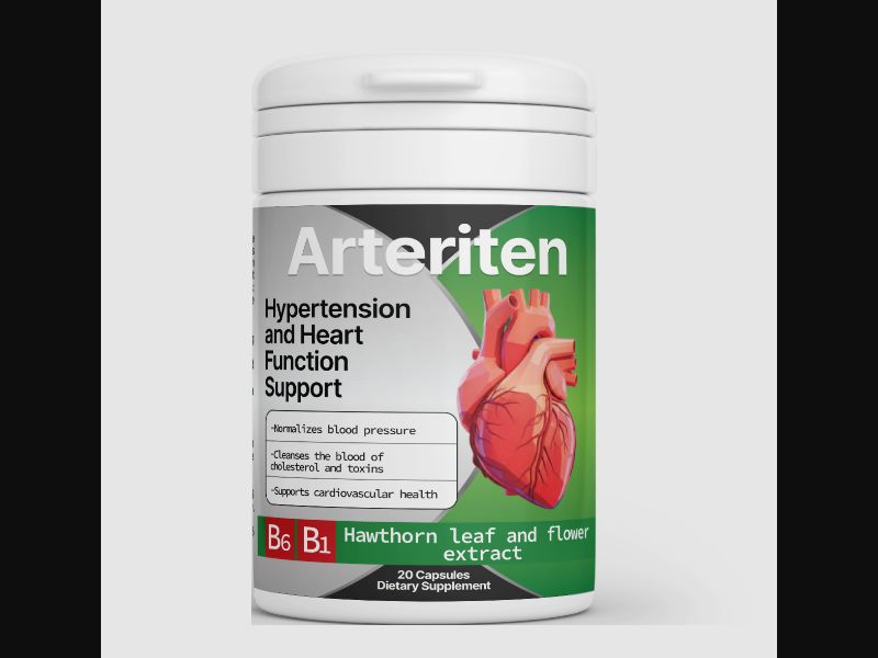 Arteriten - capsules for hypertension | low price