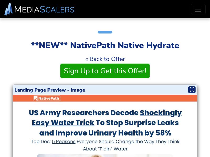 NativePath Native Hydrate {+Alt-Landers} [US]