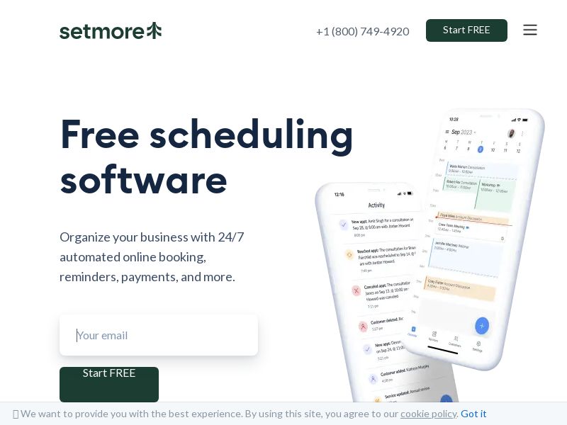Setmore - RevShare | Int'l