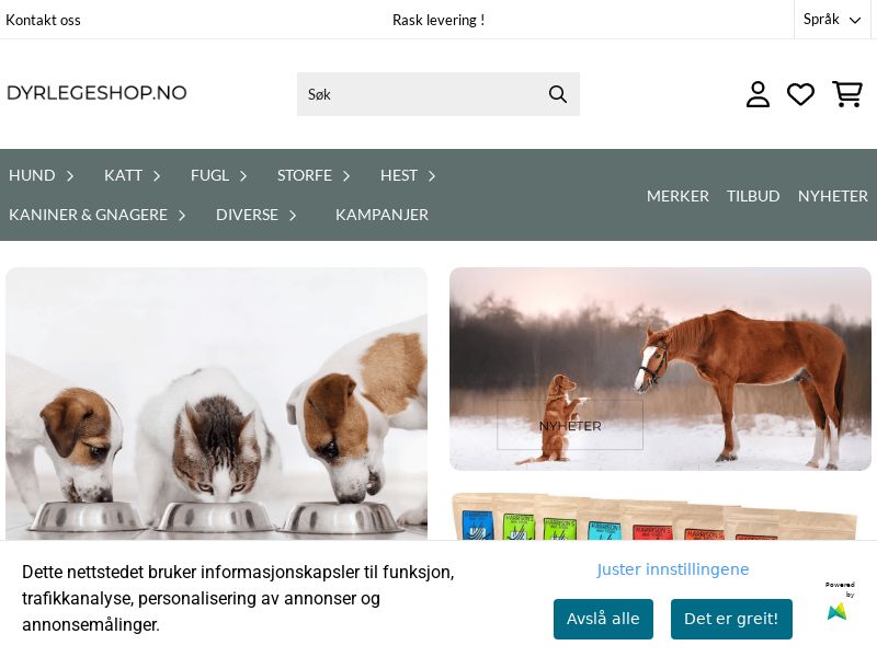 dyrlegeshop.no