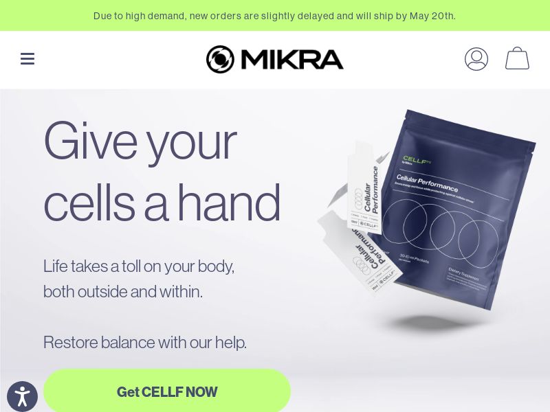 Mikra Cellular Performance Booster (CPA) (US) (SEO/SEARCH/BRAND BIDDING ALLOWED)