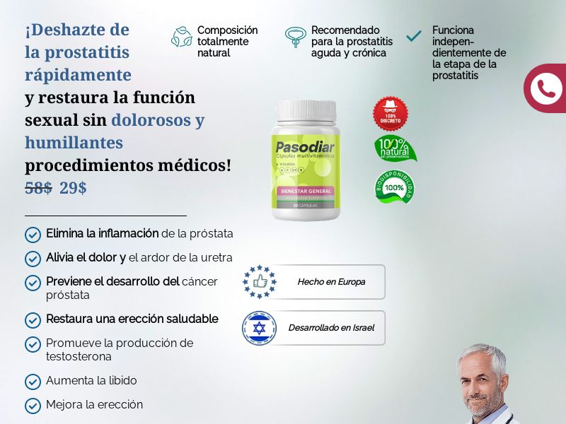 Pasodiar LOW PRICE $29 SV - prostatitis