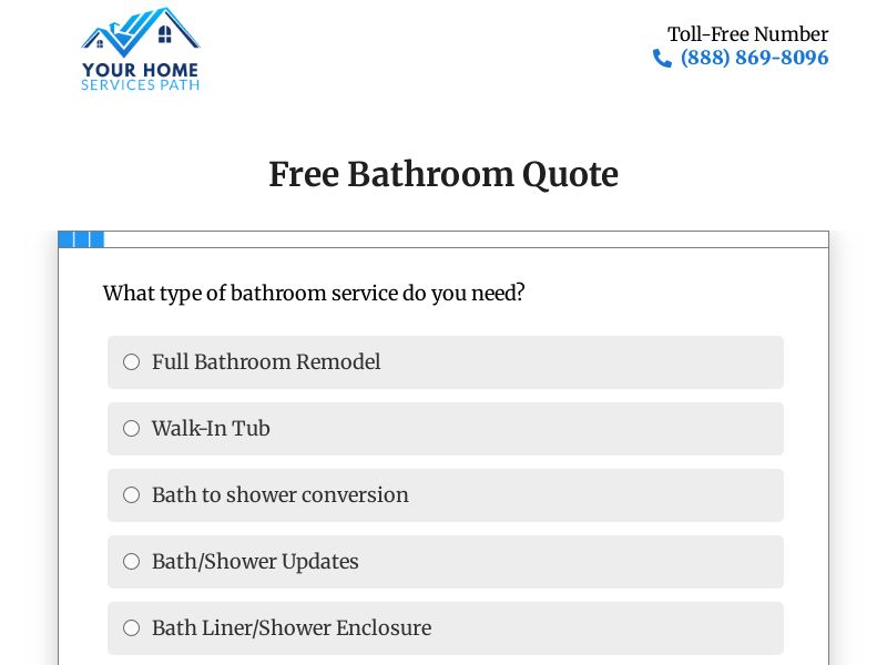 Your home service Path ( Bathroom) - Revshare | US 