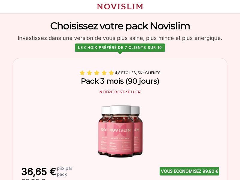 ! NEW OFFER - Novislim - Diet [BE] (Banner,Native,Social,Search,SEO,Brand Bidding) - CPA 