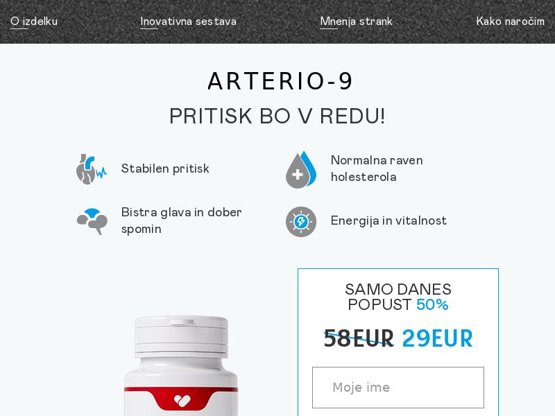 Arterio-9 LOW PRICE EU - PRESSURE STABILIZING PRODUCT