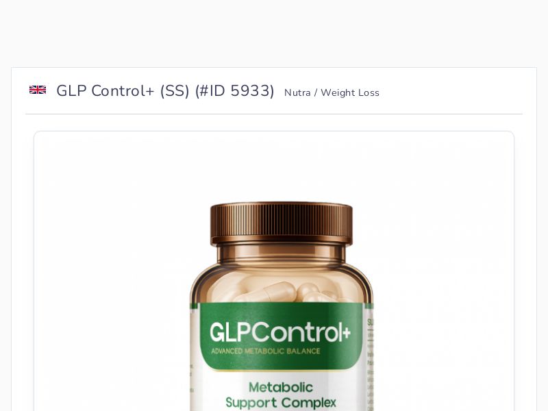GLP Control+ (SS)