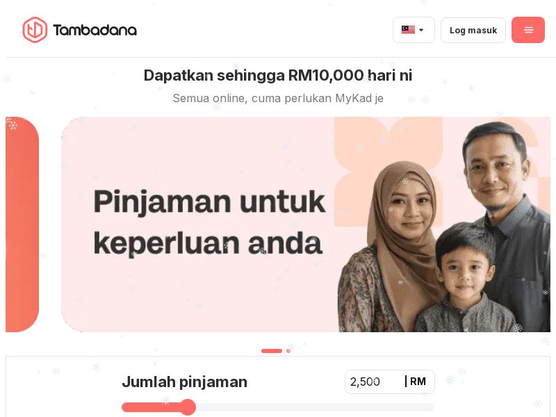 Tambadana MY CPS Web offer