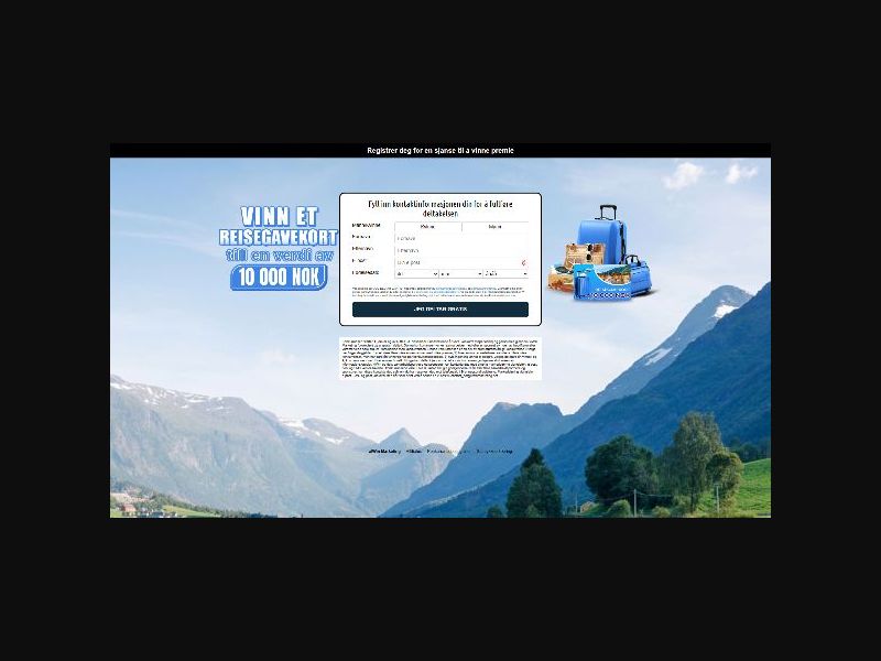 Win a Travel Gift Card - SOI (NO)