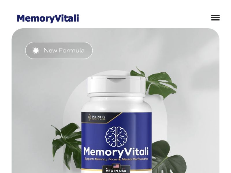 ! NEW OFFER - MemoryVitali Brain Health - VSL & TSL [US,CA,AU,UK] (Banner,Native,Social,Search,SEO,Brand Bidding) - CPA 