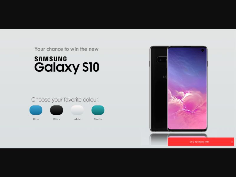 AU - Quiztionnaire - Samsung Galaxy S10 - (CPL)