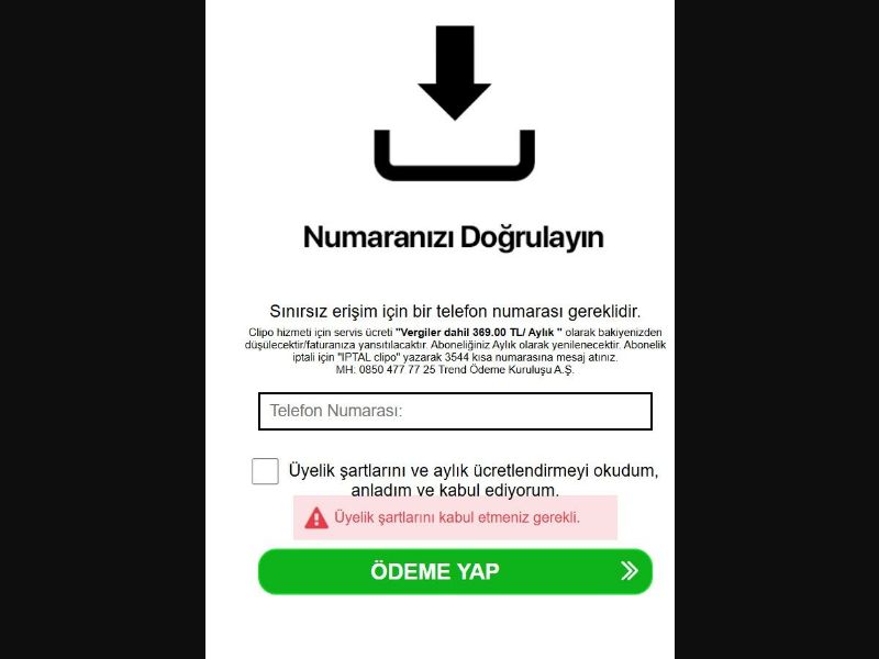 37406 - TR - [MOB] - Download - Vodafone - PIN