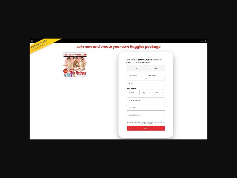 FORYOUPROMO - Test and Keep Huggies Diaper - SOI (US)