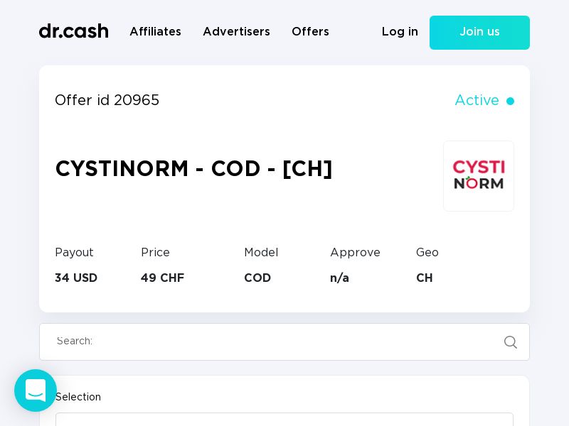 CYSTINORM