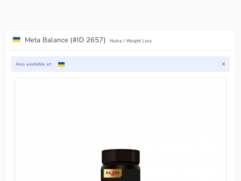 Meta Balance 