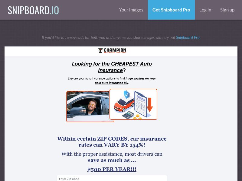 Insurance - Champion Auto Insurance US - SOI (daily 50 cap) day parting 9am-5pm