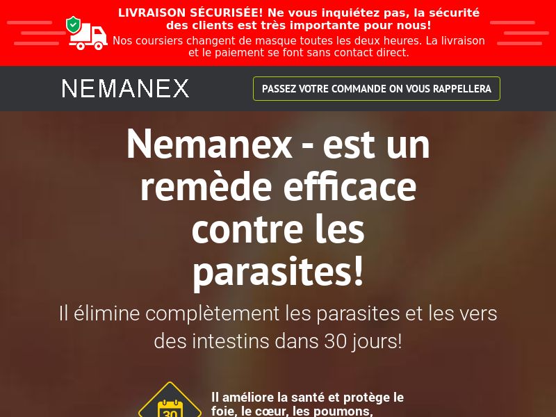 Nemanex (BE) -ANTI-PARASITE PRODUCT