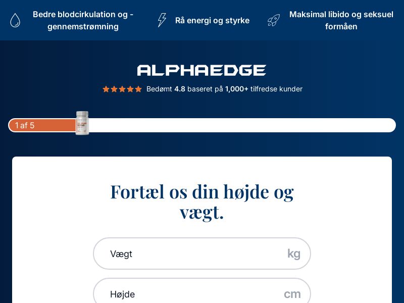 ! NEW OFFER - Alpha Edge ME - DTC [DK] (Social,Banner,Native,Push,SEO,Search,Brand Bidding) - CPA