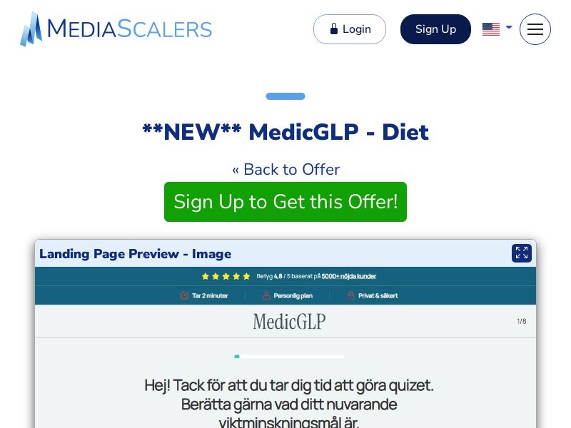 MedicGLP - Diet {+Quiz, DTC} [SE]