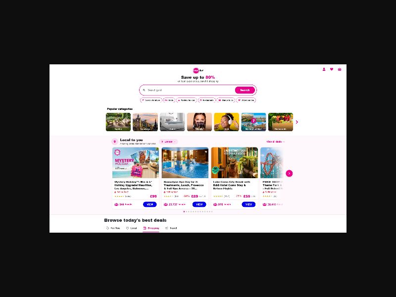 Wowcher - Daily Deals - RevShare (UK)