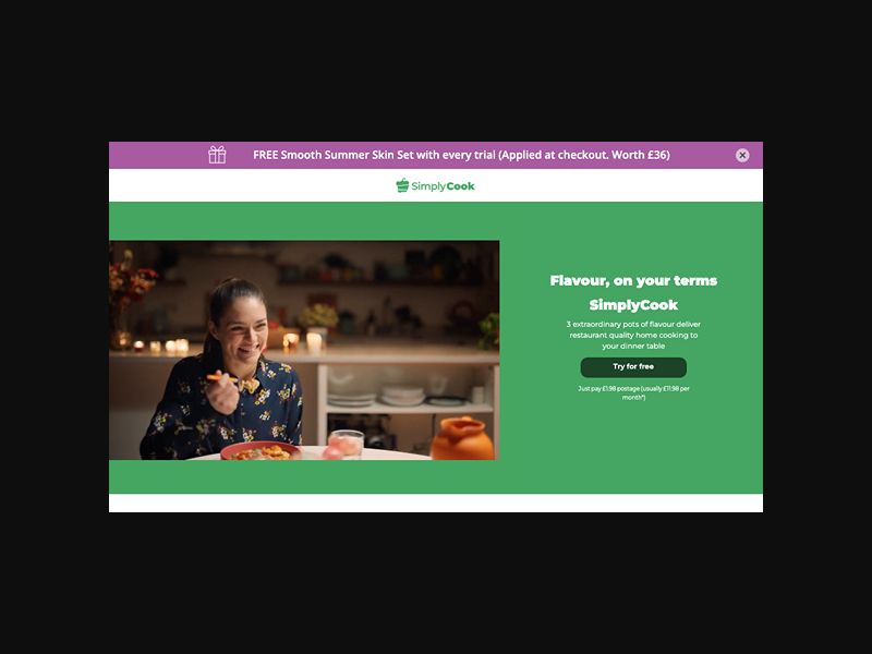 Simply Cook - $1.98 Trial Recipe Box - CPS (UK)