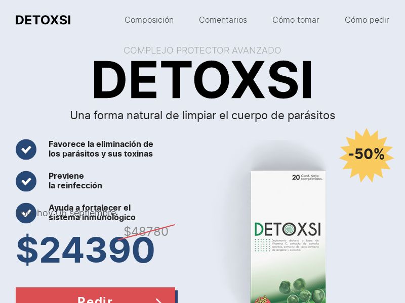 Detoxsi AR-ANTI-PARASITE PRODUCT HOLD