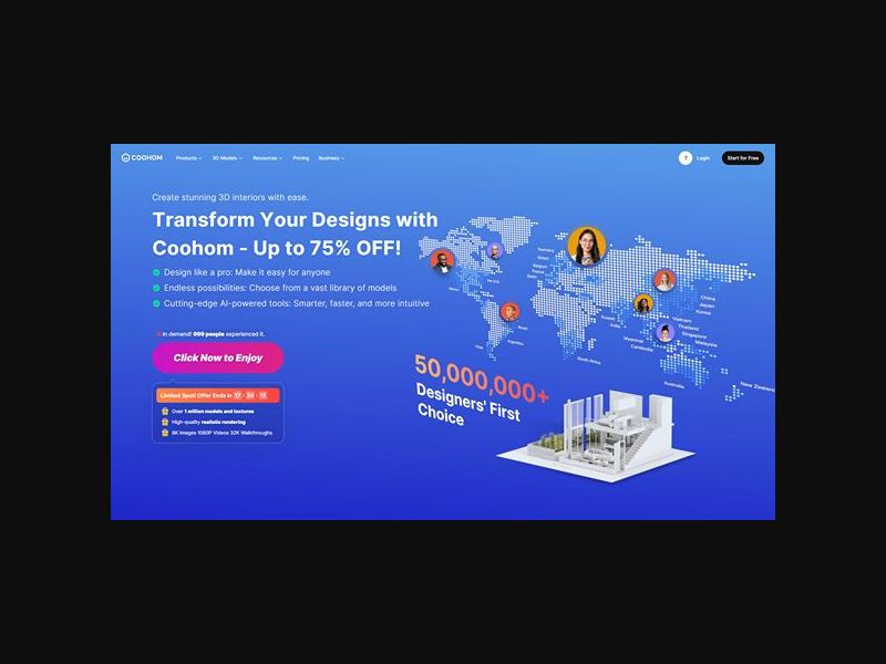 Coohom - Home Design Software - CPS (WW)