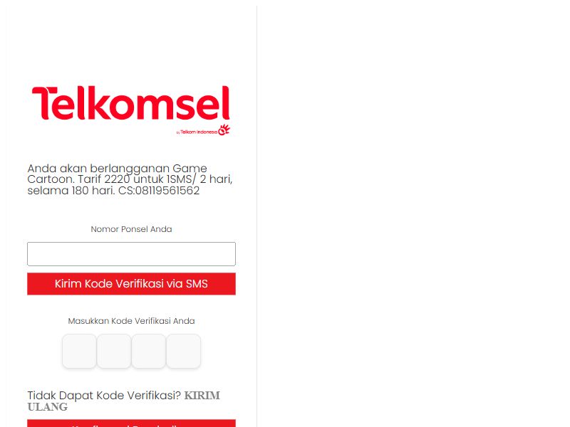GameCartoon Telkomsel