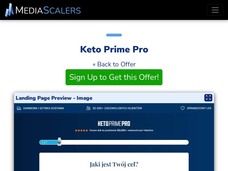 Keto Prime Pro (Event Tracking) [PL]