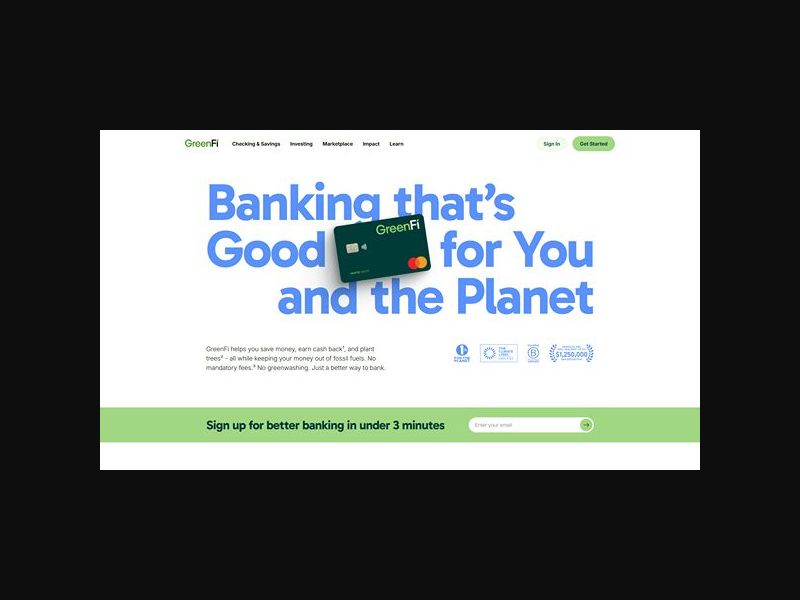 GreenFi - Direct Deposit Banking - CPA (US)