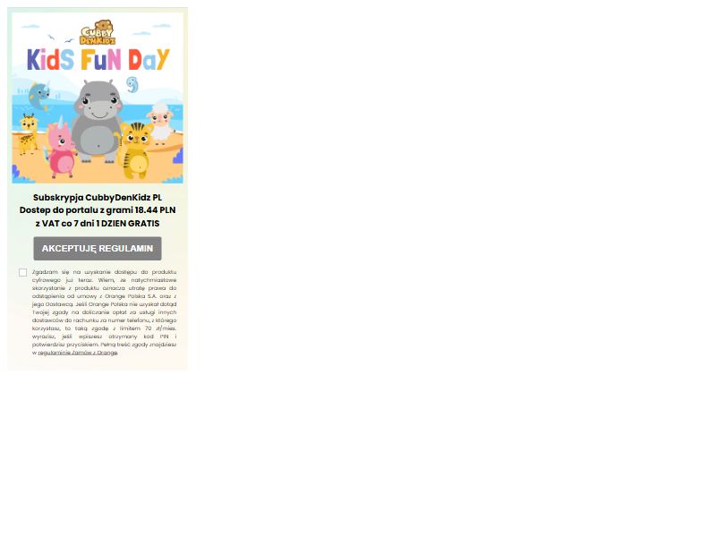 KidsFunDay Orange