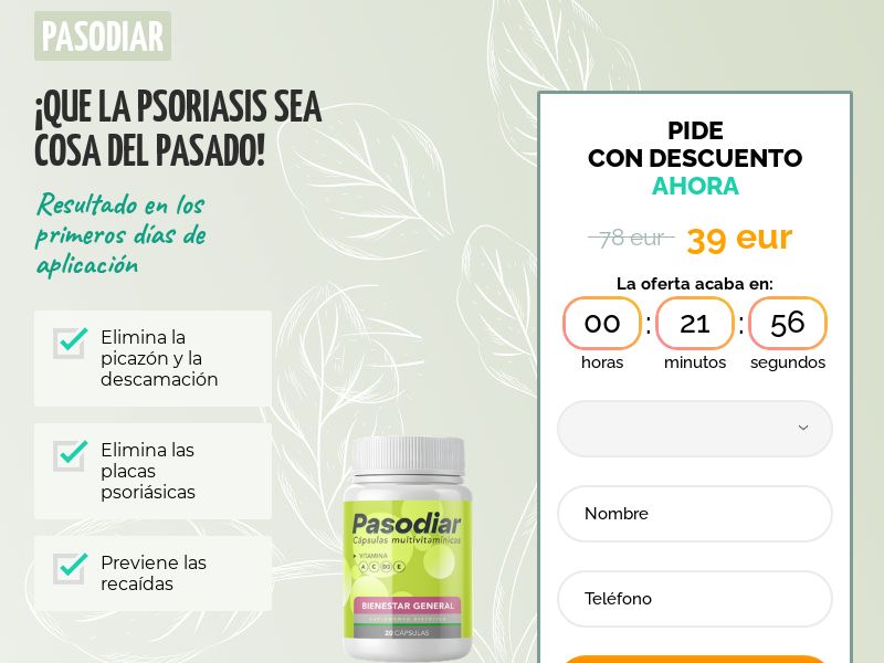 Pasodiar 269 GTQ - psoriasis