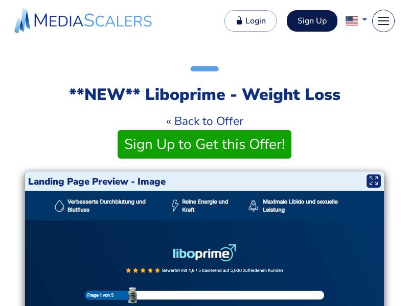 Liboprime - Weight Loss {+DTC, Quiz} [DE, AT, CH, SE, DK, NL, BE, +1 More]
