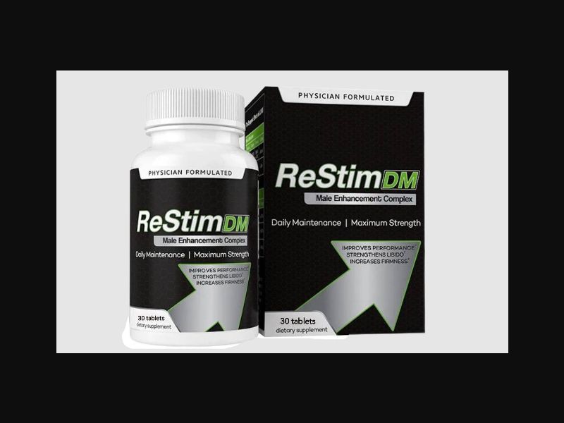 ReStimDM - prostatitis and potency supplement