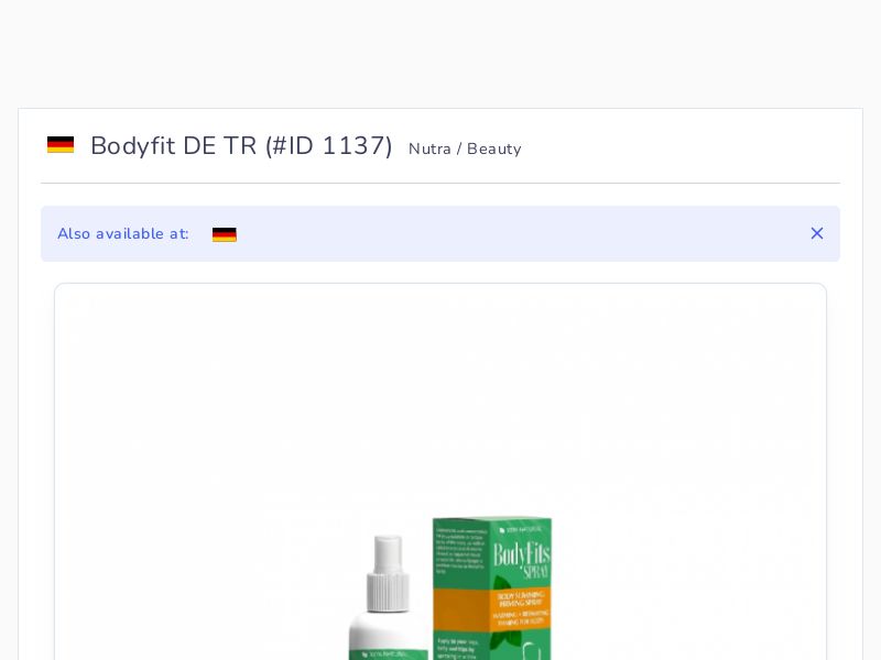 Bodyfit DE TR