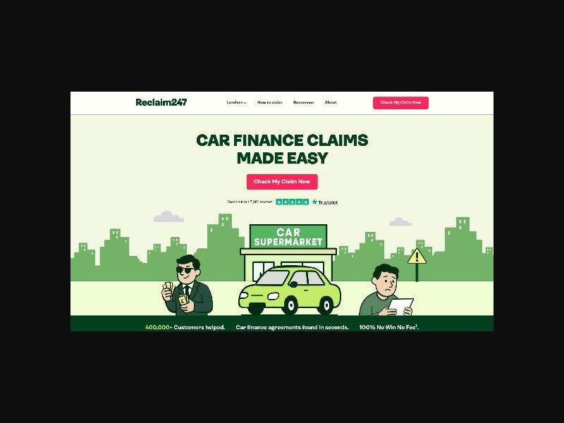 Reclaim247 - Car Finance Claims - CPL (UK)
