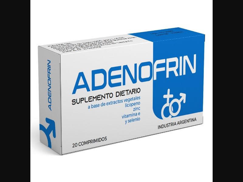 Adenofrin - tablets for potency and prostatitis | AR