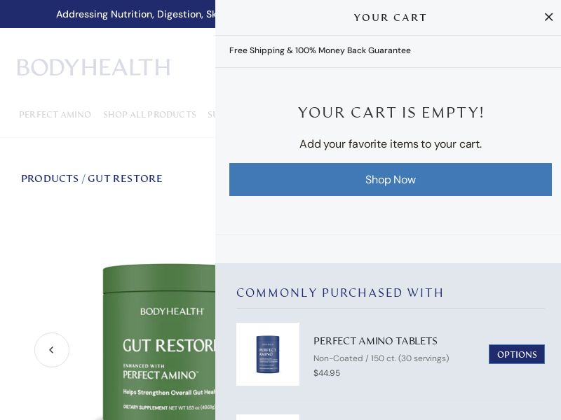 BodyHealth – Gut Restore - CPS | Int'l