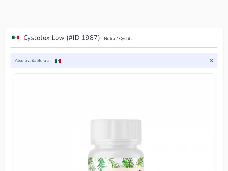 Cystolex Low