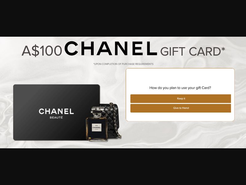 AU - RewardFlux - Chanel $100 - (CPL)