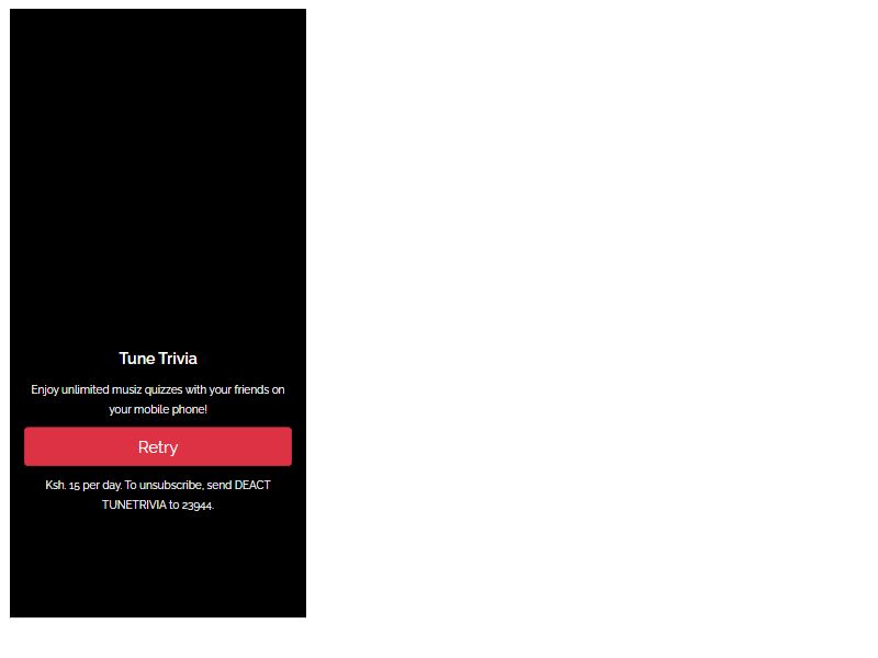 Tune Trivia Safaricom