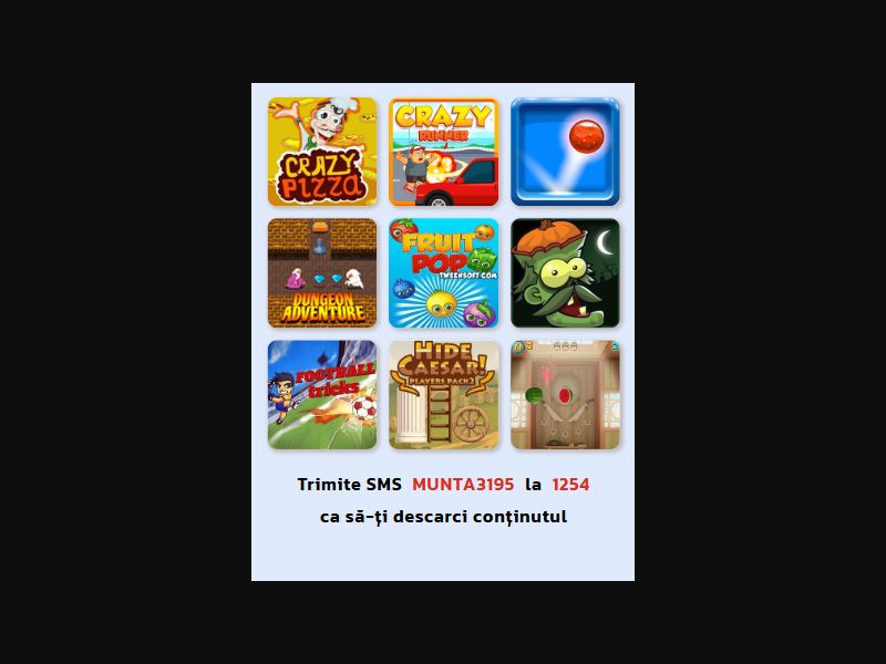 [MOB] Gamers Paradise /RO [Orange, Telekom, Vodafone] Click2Sms
