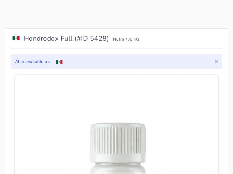 Hondrodox Full
