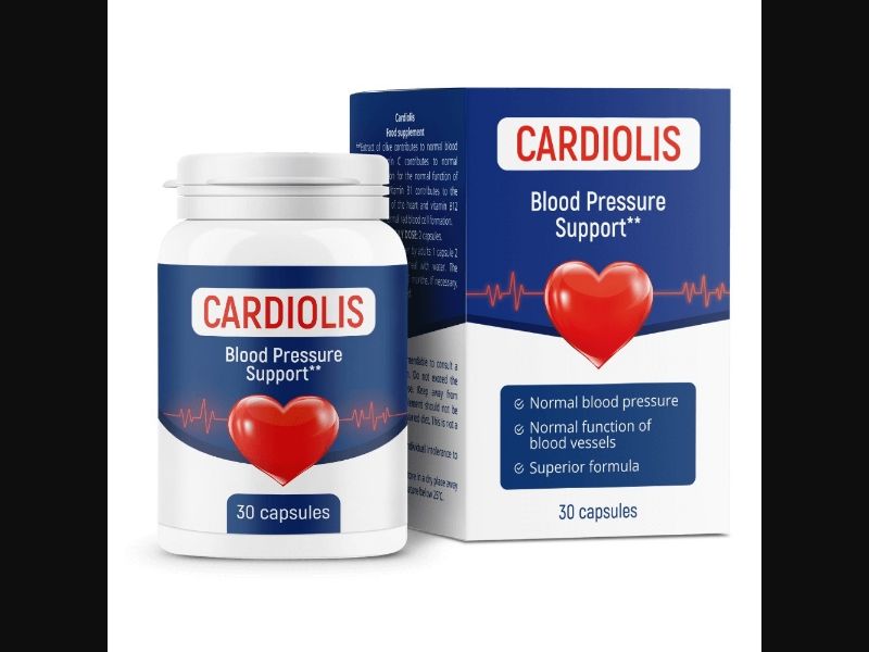 Cardiolis - capsules for hypertension | 49 EUR
