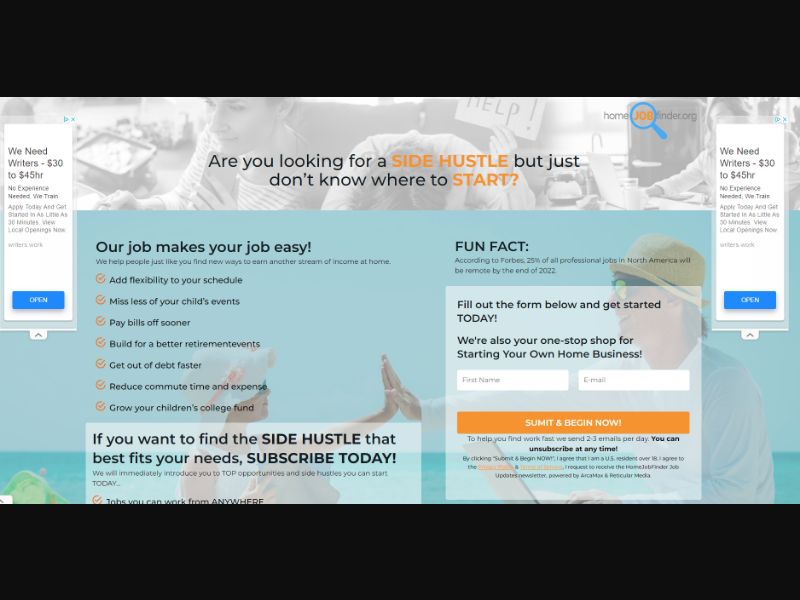 Side Hustle At Home - CPL