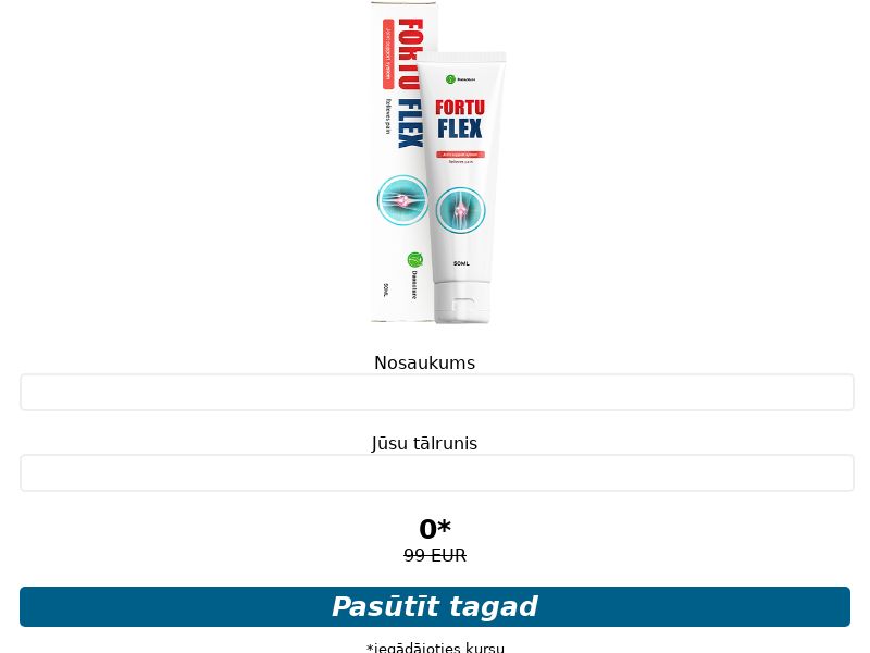 Fortu Flex balm 50 ml free LV - ARTHRITIS PRODUCT